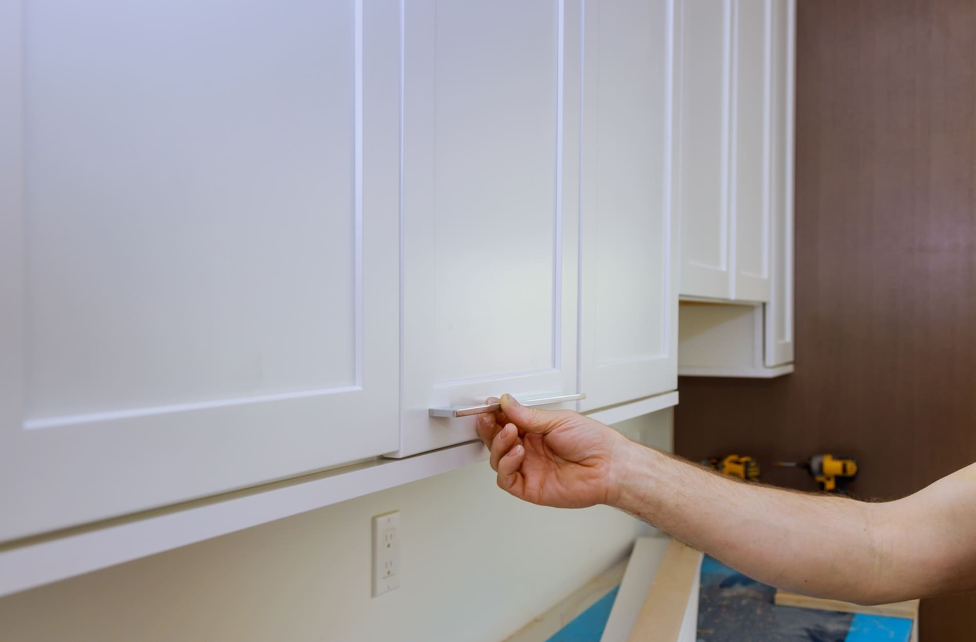 cabinet painting